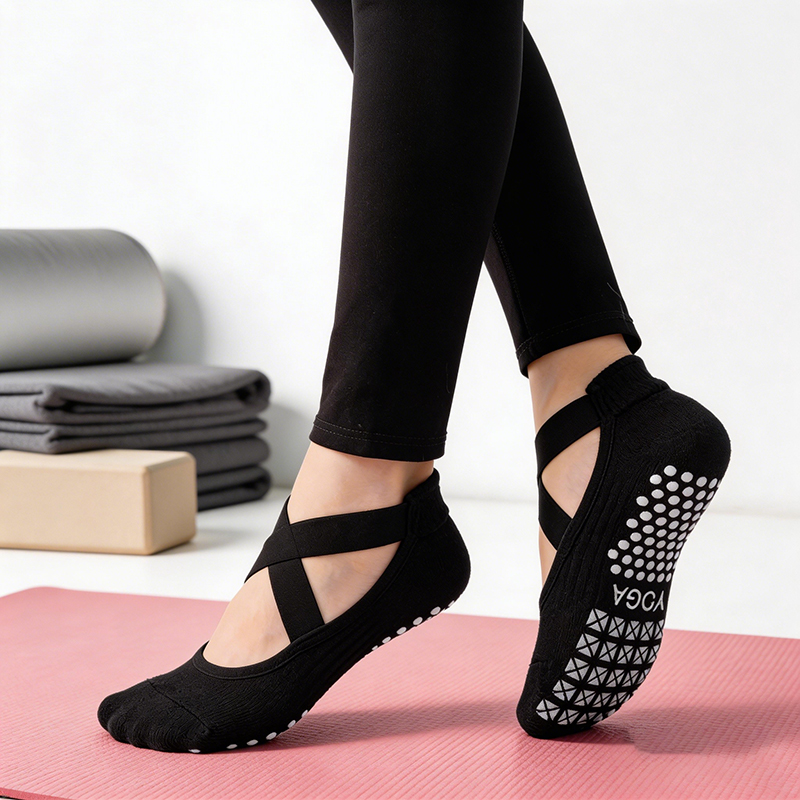 No Show Sock Women - Calze Antiscivolo da Yoga per Donna,