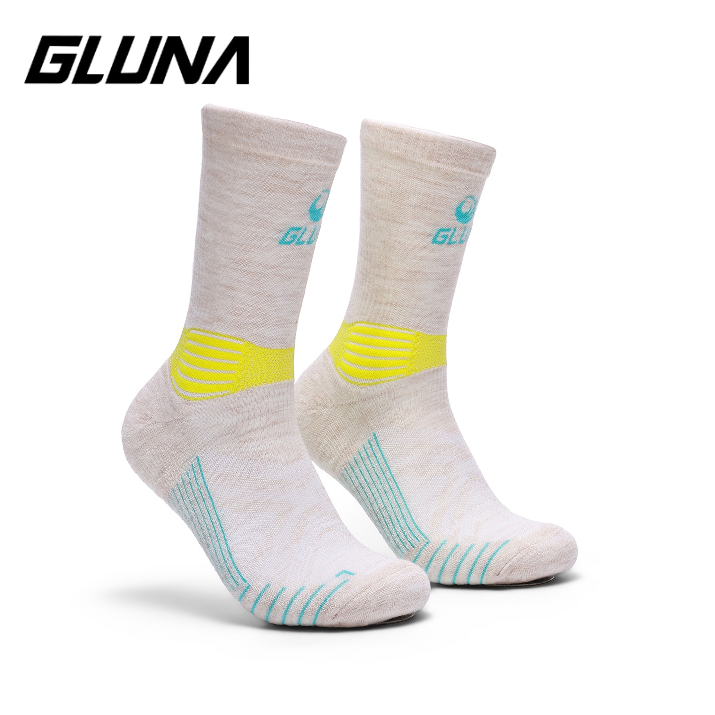 Wool Hiking Sock - Calzini Sportivi GLUNA per Escursionismo e
