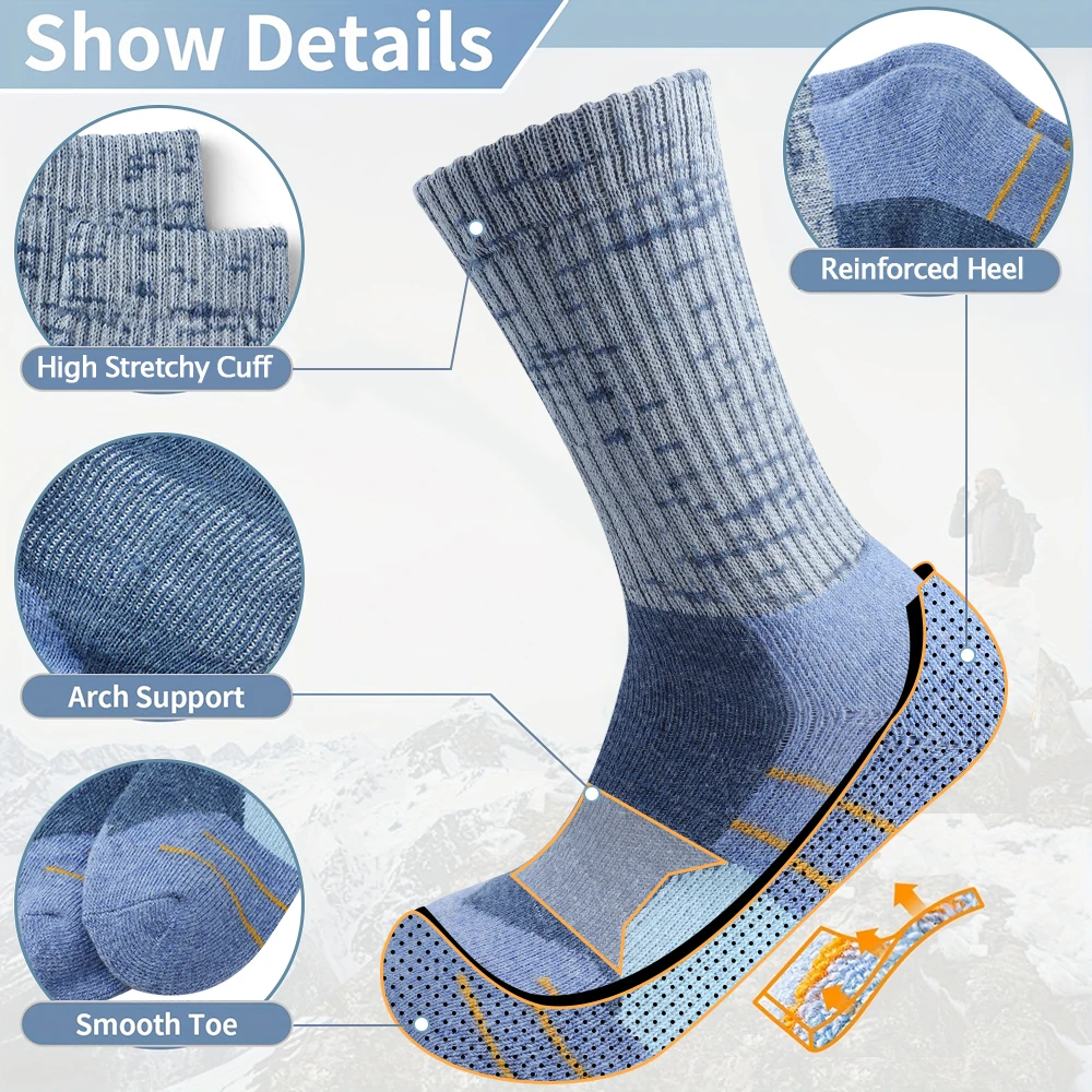 5 paia di calzini invernali da - Wool Hiking Sock recensione e prezzo