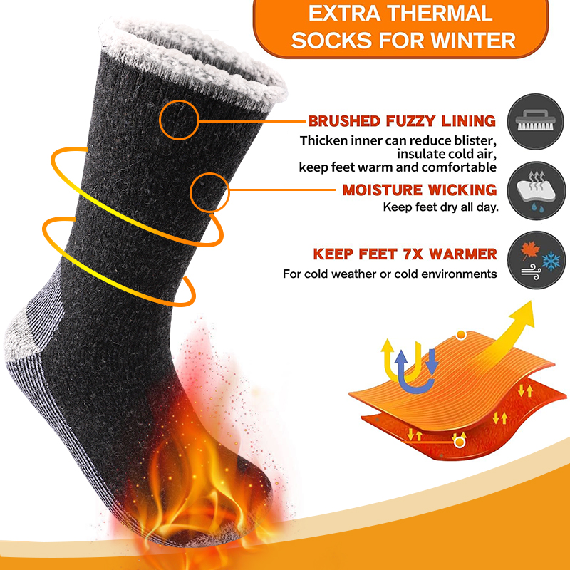 1 paio di calzini caldi da uom - Wool Hiking Sock recensione e prezzo